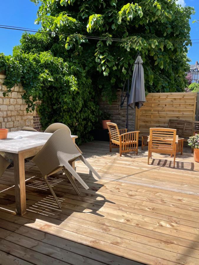 Le 102, Maison Avec Terrasse Et Parking Gare De Руан Экстерьер фото